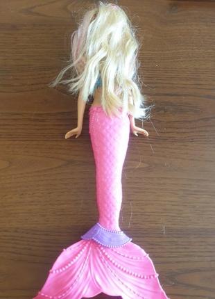 Barbie лялька русалка барбі дримпія світиться хвостик4 фото