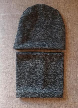 Хороший комплект шапка и снуд