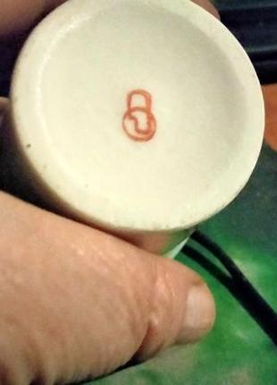 Фарфоровые стопки с маками