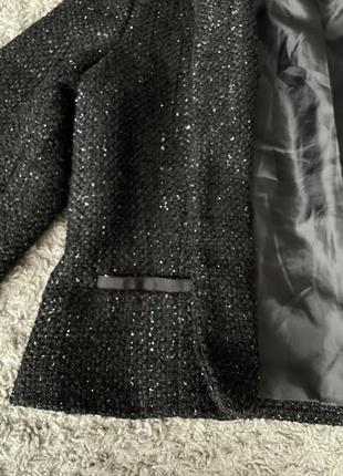 Піджак твідовий накидка