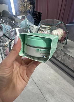 Гель-крем yves rocher sebo pure vegetal ноль недостатков 50мл