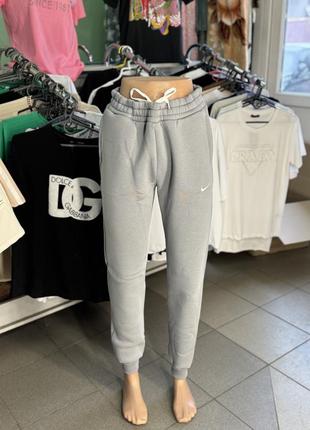 Штаны nike low флис утепленные2 фото