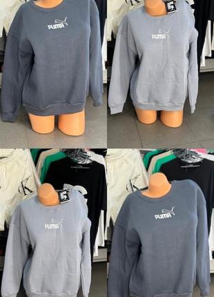 Свитшот puma женский утепленный