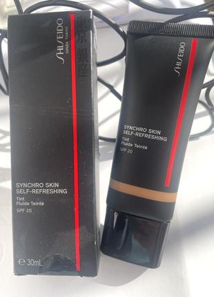Оригинальный. shiseido synchro skin self-refreshing foundation увлажняющий тональный...