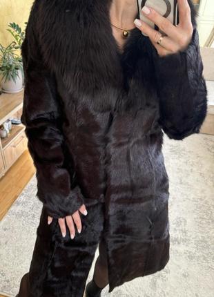 Шуба из натурального меха, хс-с