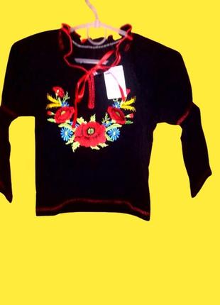 Блуза-вишиванка дівчинка