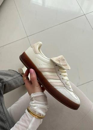 Кеди жіночі adidas gazelle беж