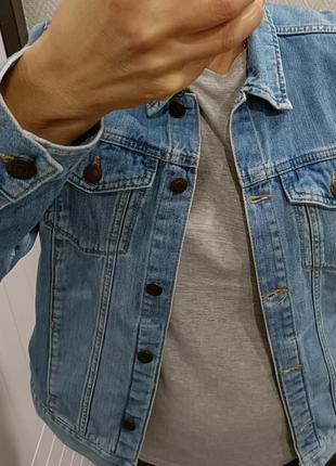 Джинсовая куртка topshop английская.