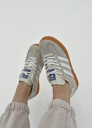 Уценка кеды серые замшевые adidas gazelle8 фото