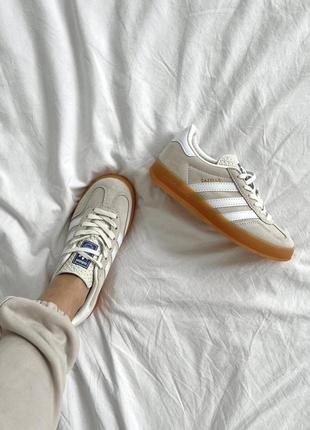 Уценка кеды серые замшевые adidas gazelle6 фото