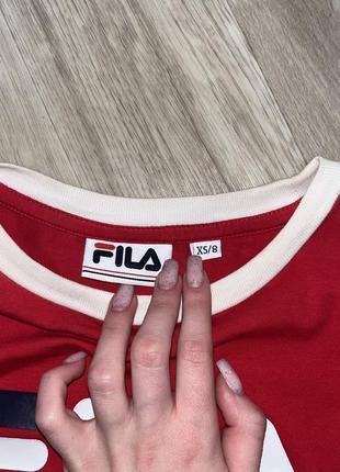 Вкорочена футболка fila4 фото