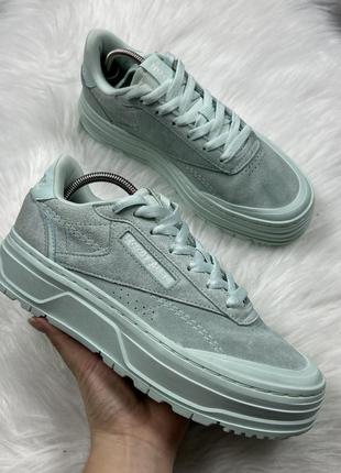 Женские оригинальные кроссовки reebok club c double