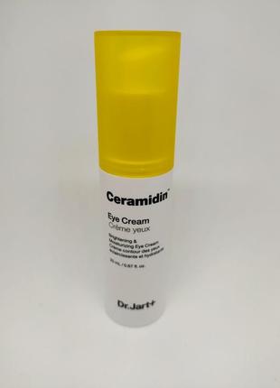 Крем для шкіри навколо очей ceramidin eye cream dr jart