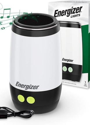 Кемпинговый фонарь energizer с динамиком bluetooth. из сша. оригинал
