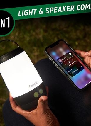Кемпинговый фонарь energizer с динамиком bluetooth. из сша. оригинал9 фото