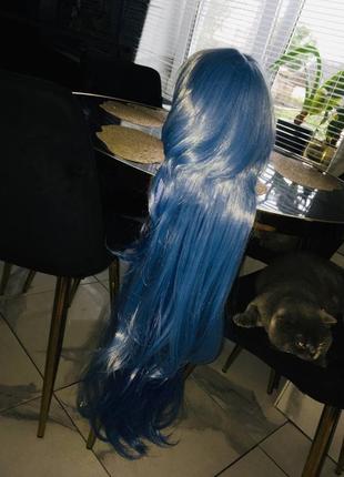 Парик гань юй геншин импакт - genshin impact cosplay ganyu аниме косплей