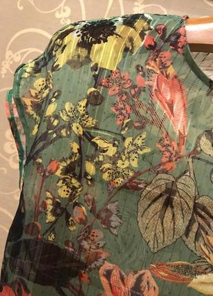 Очень красивая и стильная брендовая блузка в цветах 19.7 фото