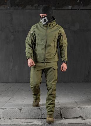 Тактичний костюм софтшол softshell esdy олива, тактичний костюм , тактичний одяг, військовий костюм