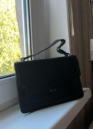 Женская черная сумка, сумка клатч черная, черная сумка