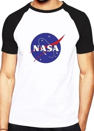 Футболка nasa/ бавовняна футболка primark з логотипом nasa