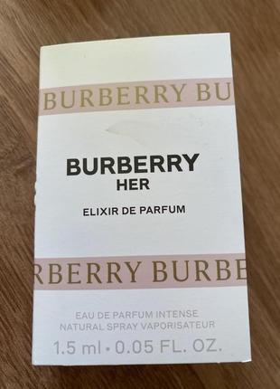 Парфюмированная вода burberry her