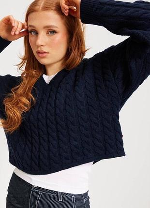 В'язаний светр з довгим рукавом від levi's