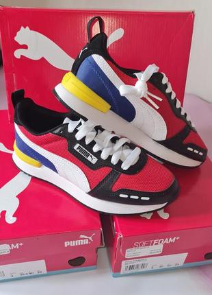 Puma r78 mesh кросівки стильні джуніор