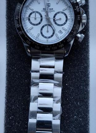 Часы хронограф benyar  хомаж rolex daytona6 фото