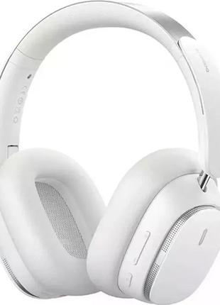 Навушники бездротові повнорозмірні baseus bowie wireless h1 pro білі a00050601213-00