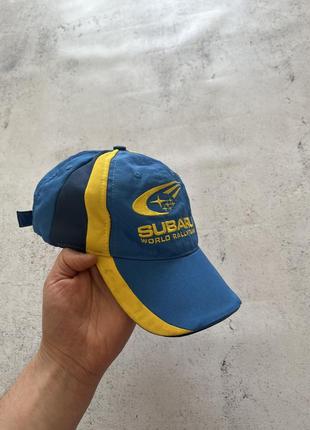 Subaru vintage cap мужская винтажная кепка