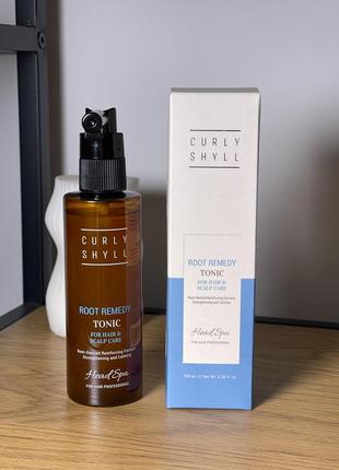 Тоник для кожи головы curlyshyll root remedy tonic 100 мл