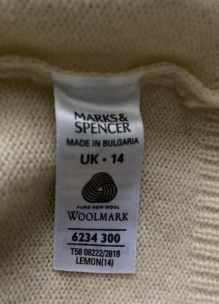 Кардиган новий вовна  m&s 3