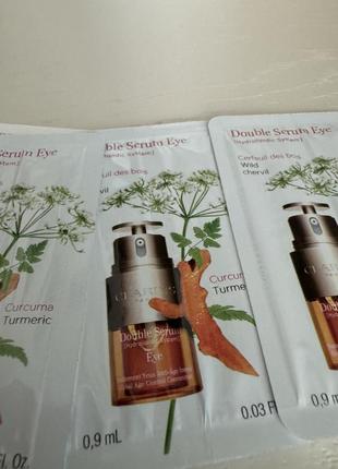 Сироватка подвійної дії для зони навколо очей clarins double serum eye