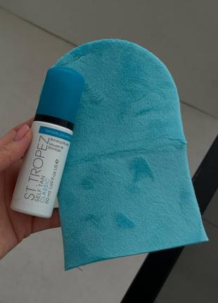 Набір для автозасмаги мус + рукавичка для нанесення st. tropez self tan kit