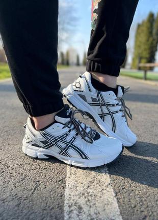 Кросівки чоловічі asics gel kahana 8 white black4 фото