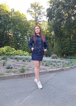 Джинсова сукня