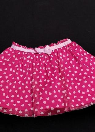 Розовая юбочка шорты 98 размер 5162
