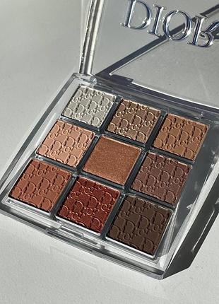 Палетка теней dior backstage eyeshadow palette - 001 nude essentials