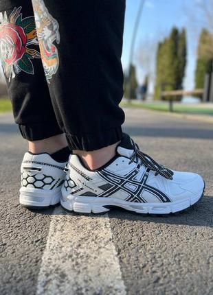 Кросівки чоловічі asics gel kahana 8 white black8 фото