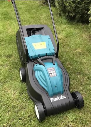 Садовая электрическая газокосилка makita eclm32e