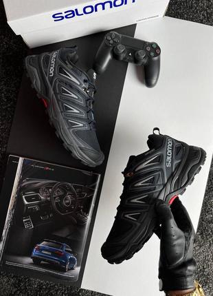 Чоловічі кросівки salomon speedcross pro gore-tex navy black