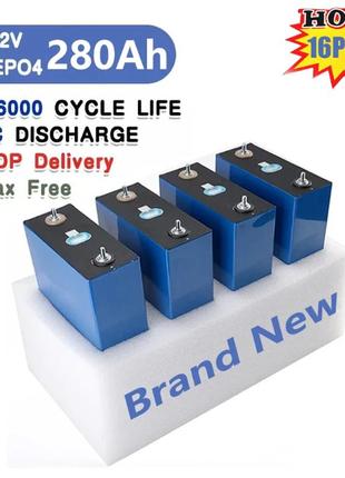 Аккумуляторная ячейка lifepo4 280ah 3.2v