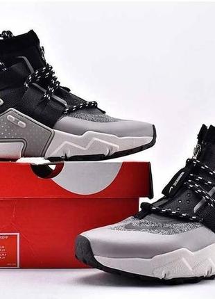 Кросівки nike and air huarache gripp atmosphere grey black