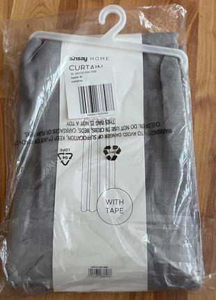 Занавеска sinsay 140/260