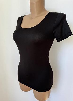 Uniqlo heattech черная футболка нижний слой термобелье