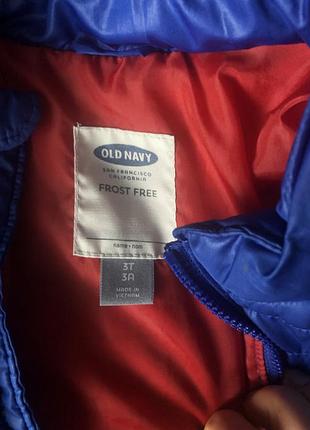Куртка демисезон на 2-4 года oldnavy4 фото