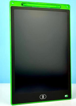 Кольоровий графічний lcd планшет panel для малювання та нотаток 10 дюймів зелений