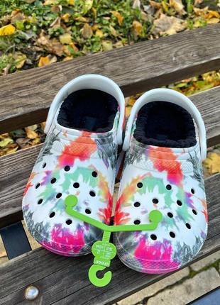 Кроксы оригинал утепленные мехом