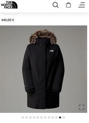 Парка arctic parka the north face 1x