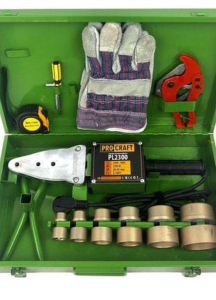 Паяльник пластикових труб pro craft pl2300